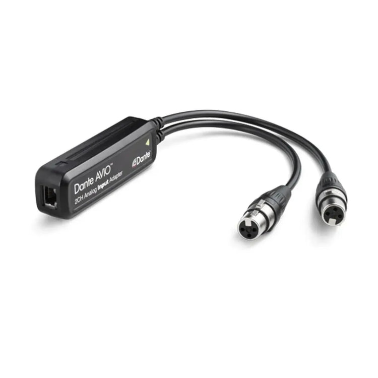 Dante AVIO Analog Input Adapter 2x0 (ADP-DAI-AU-2X0)