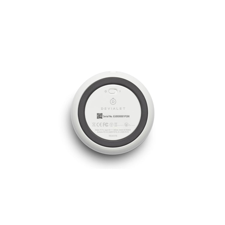 Devialet REMOTE (Iconic White) - Back View