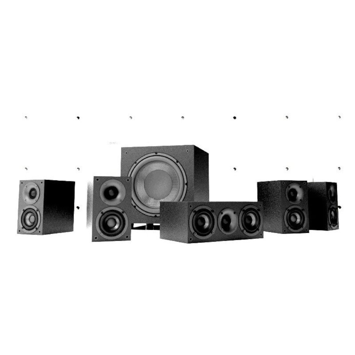 Elac Cinema 12 - 5.1 Channel Home Theater Speaker Package - Ooberpad India