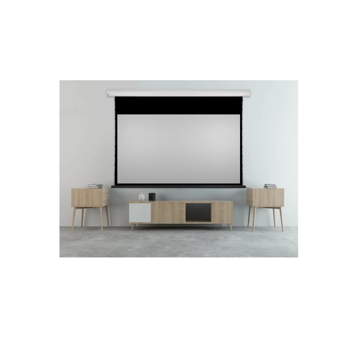 Elite DayWalker Series Electric Motorized CineGrey 3D -ALR 16:9 Projection Screen 