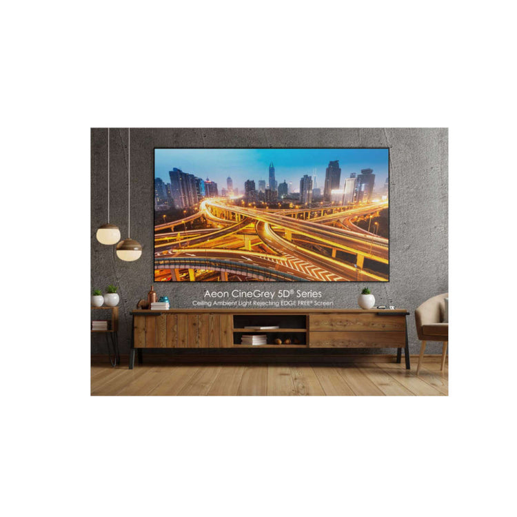 Elite Aeon CineGrey 5D Fixed Frame Projection Screen Series (16:9)