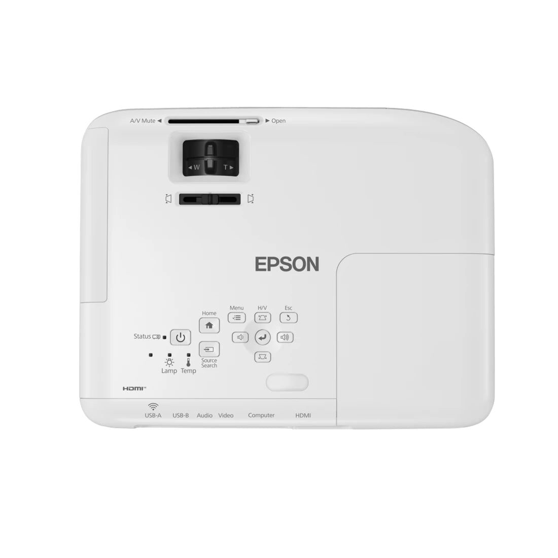 Epson EB-W06 - Top view