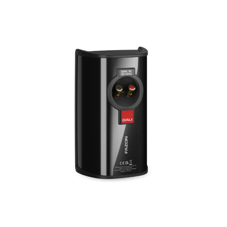 Dali Fazon Mikro On-Wall Speaker - Iron Black - Rear View