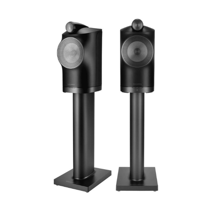 B&W Formation Duos (Black) with FS stands