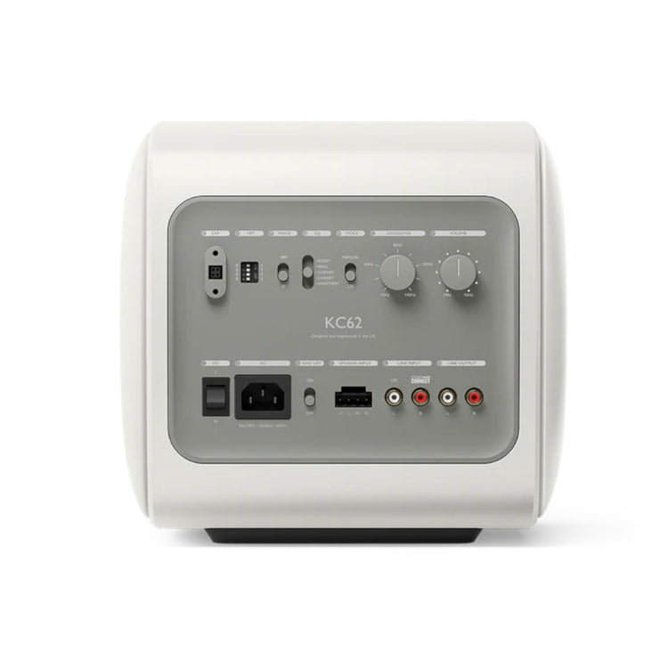 KEF KC62 Compact Subwoofer (Mineral White)