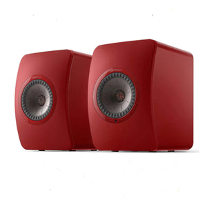 KEF LS50 Wireless II HiFi Speaker (Pair) - Crimson Red - Ooberpad India