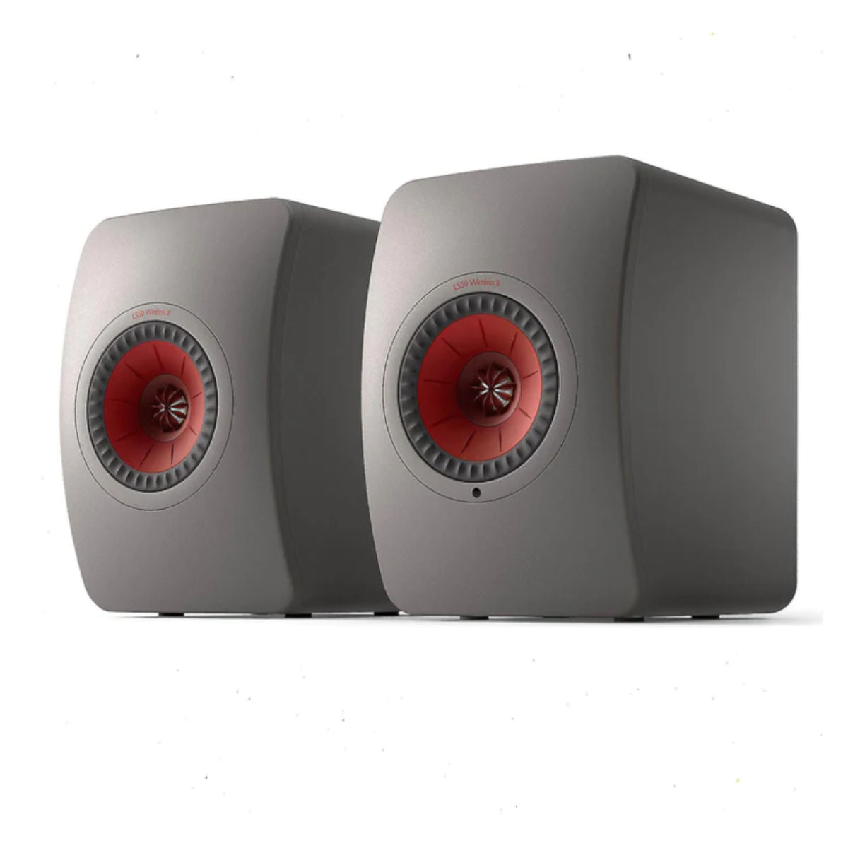 KEF LS50 Wireless II HiFi Speaker (Pair) - Titanium Grey - Ooberpad India