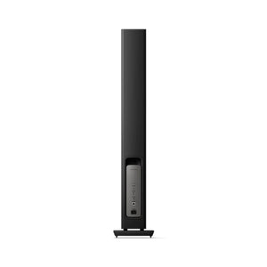 KEF LS60 Wireless Active Floorstanding Speaker (Titanium Grey)  - Rear View