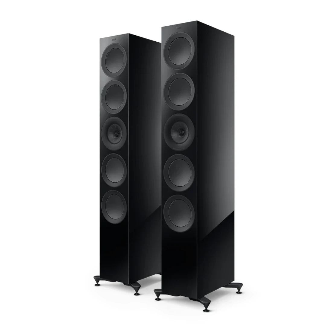 KEF R11 Meta Flagship Three-way Floorstanding Speaker (Black)