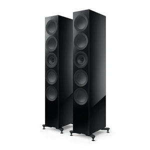 KEF R11 Meta Flagship Three-way Floorstanding Speaker (Black)