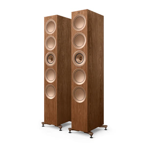 KEF R11 Meta Flagship Three-way Floorstanding Speaker (Walnut)