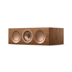 KEF R2 Meta Compact Three-way Centre Channel Speaker - Walnut