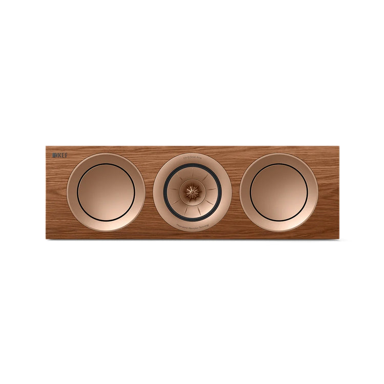 KEF R2 Meta (Walnut) - Front view
