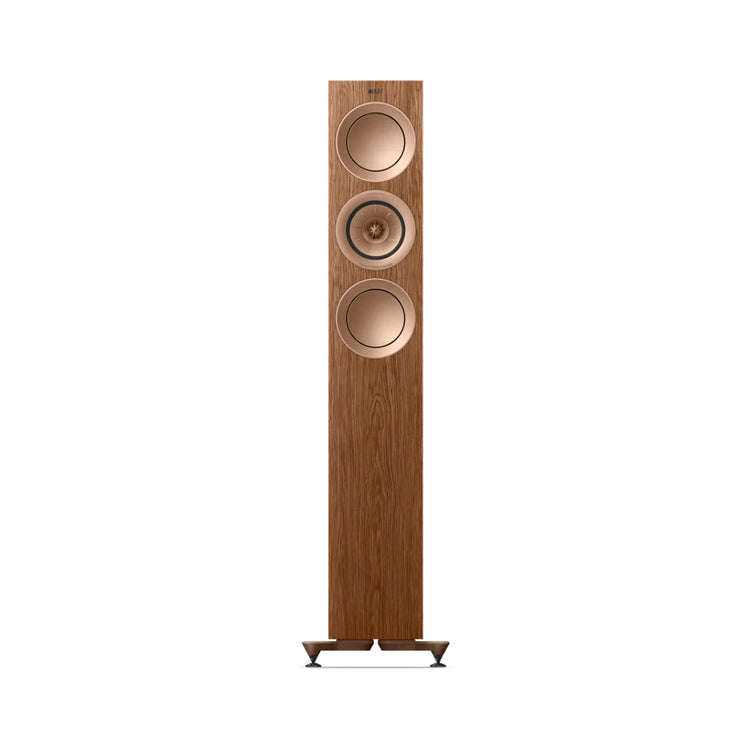 KEF R5 Meta Compact Floorstanding Speaker - Front view
