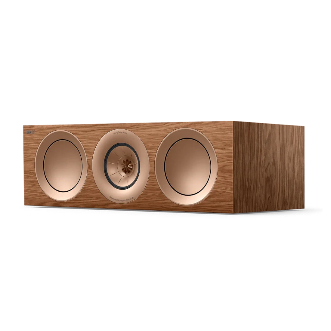 KEF R6 Meta Flagship Three-way Centre Channel Speaker - Walnut