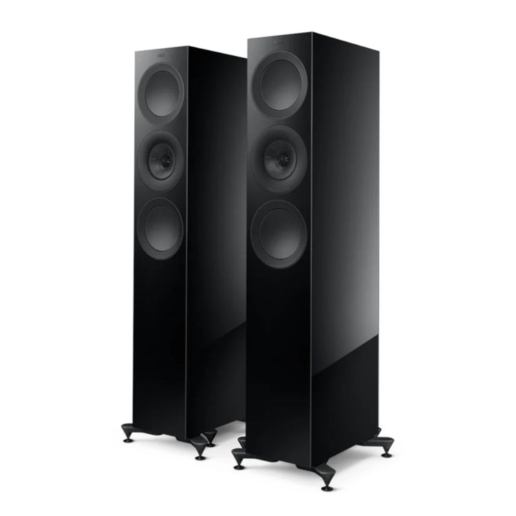 KEF R7 Meta Floorstanding Speaker - Black (Pair)