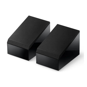 KEF R8 Meta Dolby Atmos Surround Speaker - Black with grille