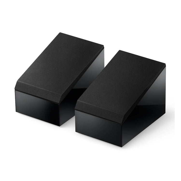 KEF R8 Meta Dolby Atmos Surround Speaker - Black with grille