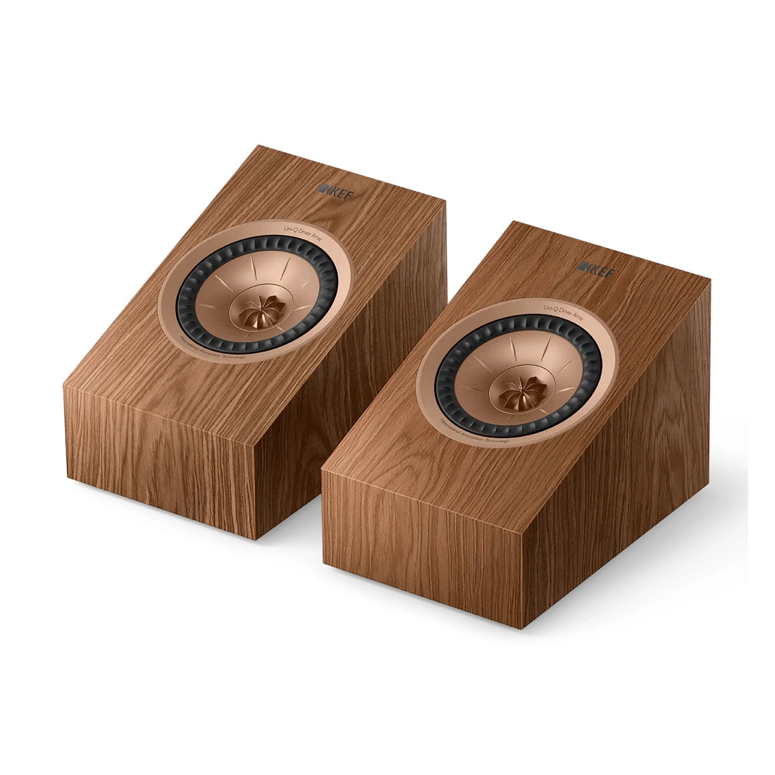 KEF R8 Meta Dolby Atmos Surround Speaker - Walnut