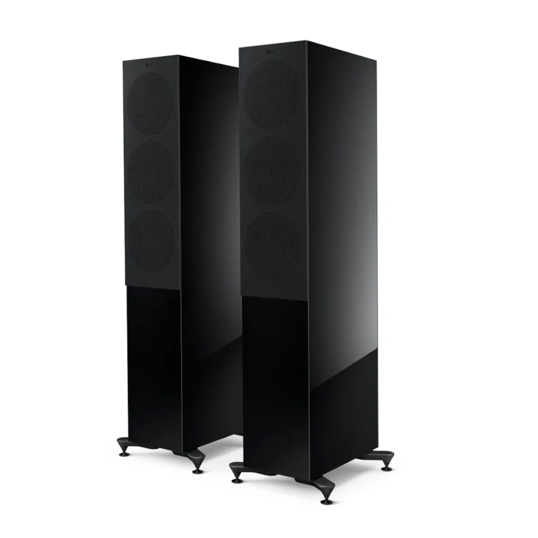 KEF R7 Meta - Black with grille 