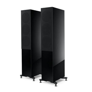 KEF R7 Meta - Black with grille 