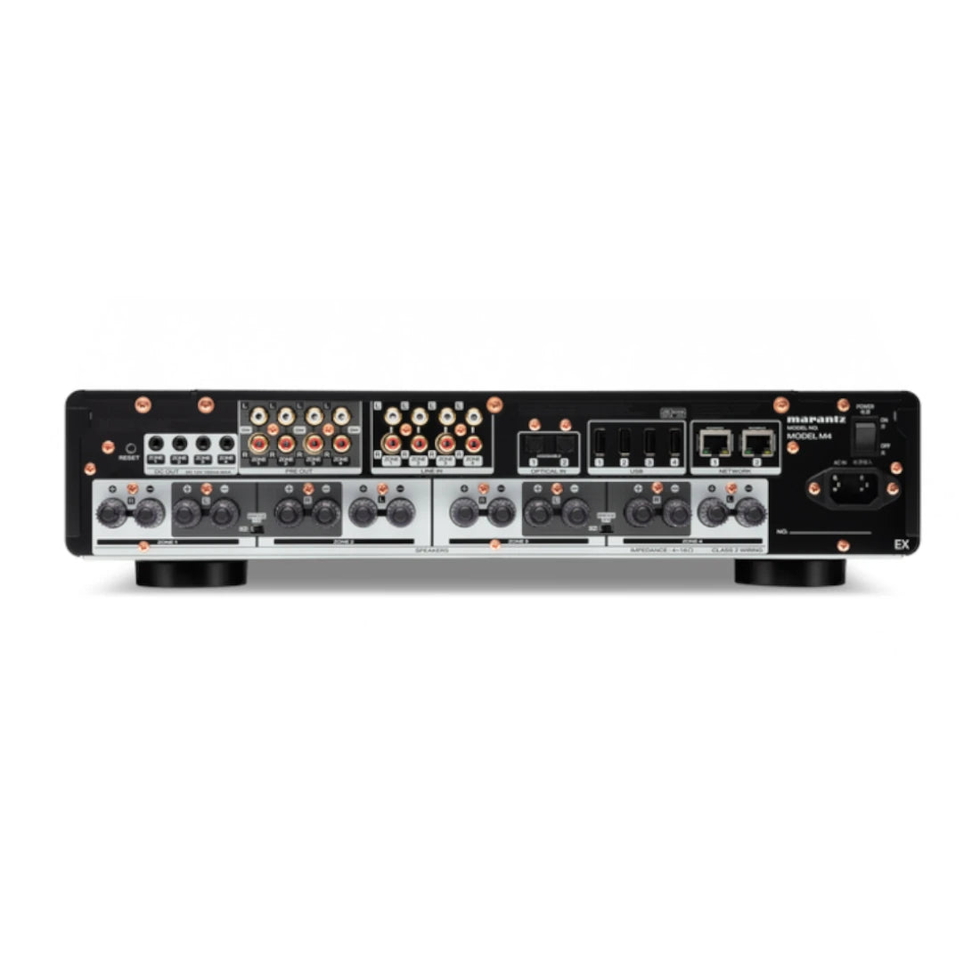 Marantz Model M4 - Rear view