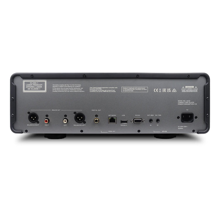 Rotel Michi Q430 CD Player - Rear view