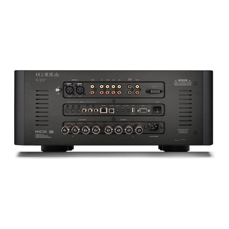 Rotel Michi X5 Series 2 Integrated Amplifier - Rear view