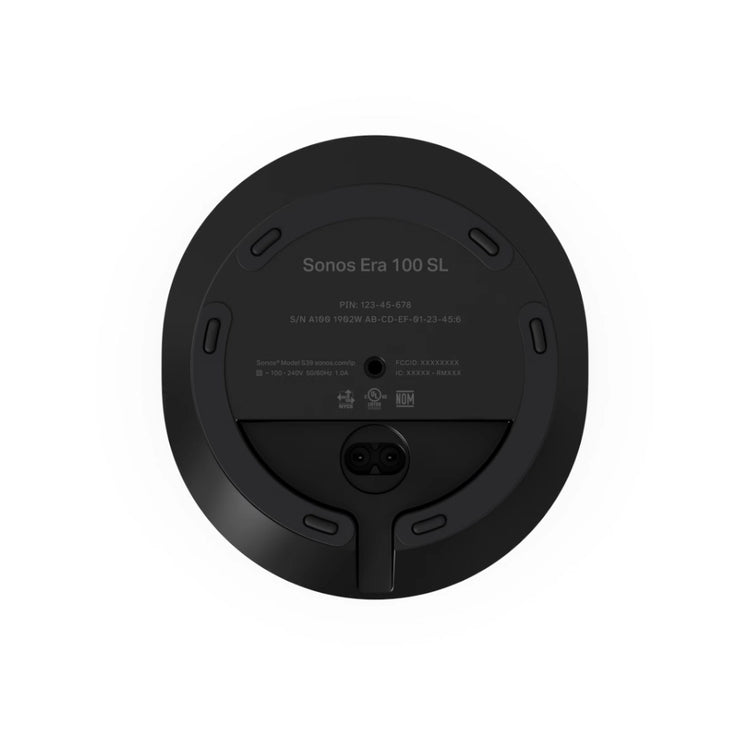 Sonos Era 100 SL (Black) - Bottom view