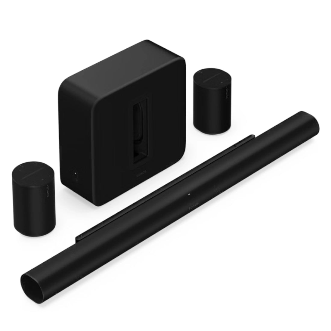 Sonos Premium Immersive Set with Arc Ultra, Sub 4 and Era 100 (Black)