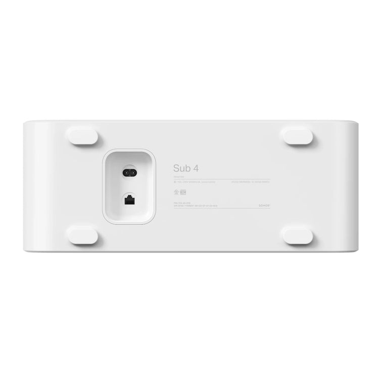 Sonos Sub 4 (White) - Rear view