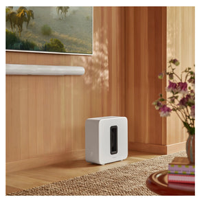 Sonos Sub 4 (White) - Lifestyle image