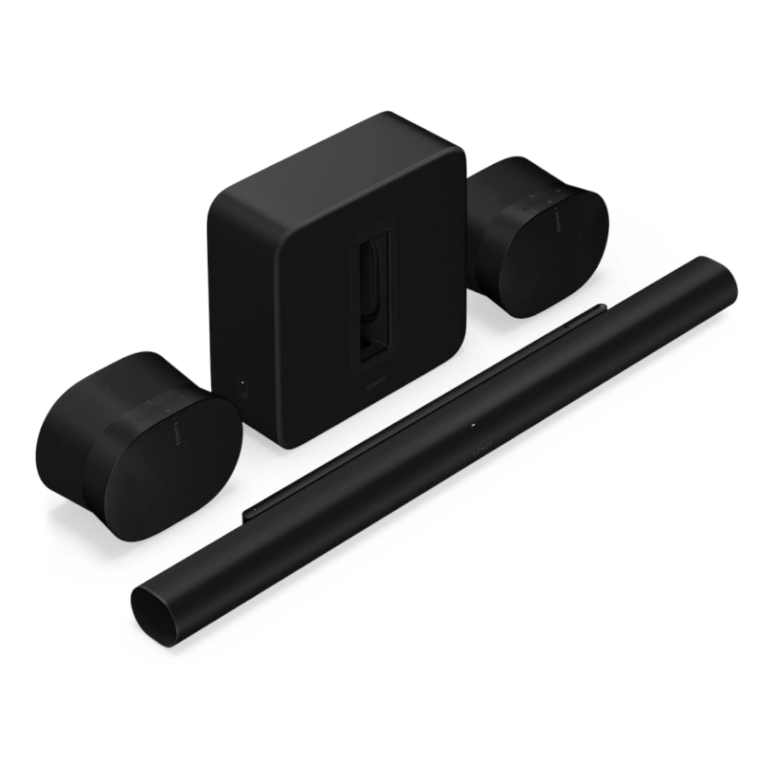Sonos Ultimate Immersive Set with Arc Ultra, Sub 4 and Era 300 - Black