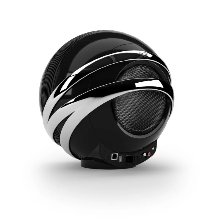 Cabasse The Pearl (Metallic Black) - Back side view