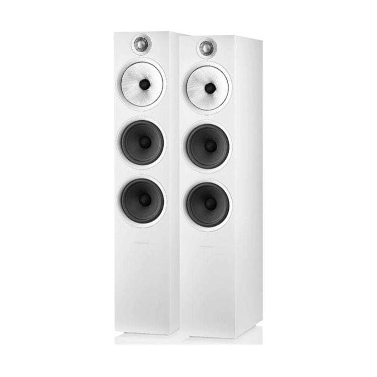 Bowers & Wilkins 603 S2 Anniversary Edition Floorstanding Speaker (White) - Ooberpad