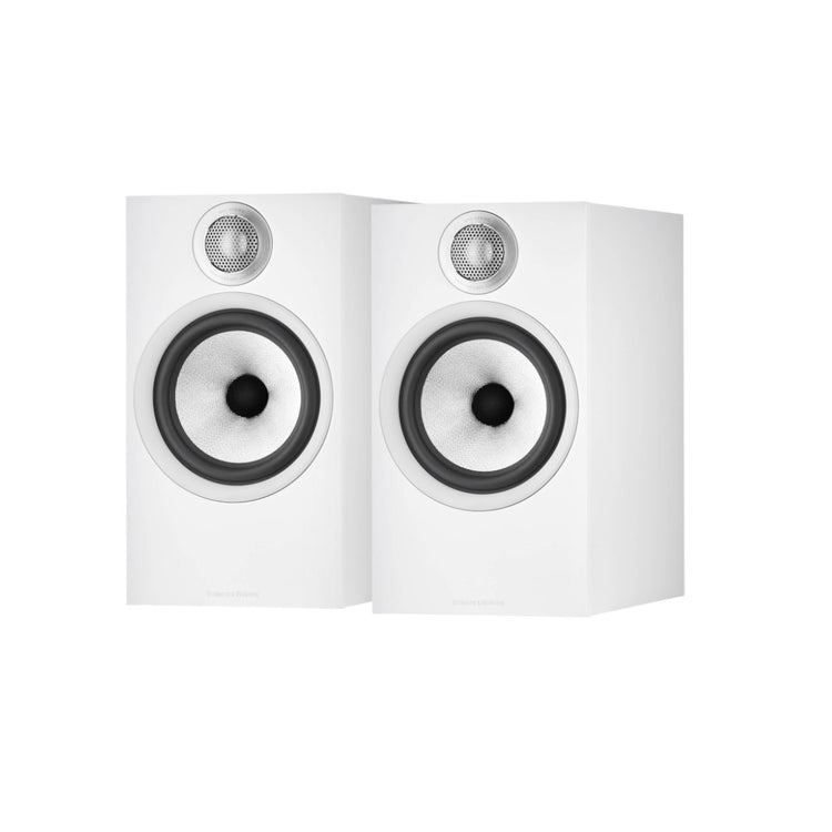 Bowers & Wilkins 606 S2 Anniversary Edition Bookshelf Speaker (White) - Ooberpad