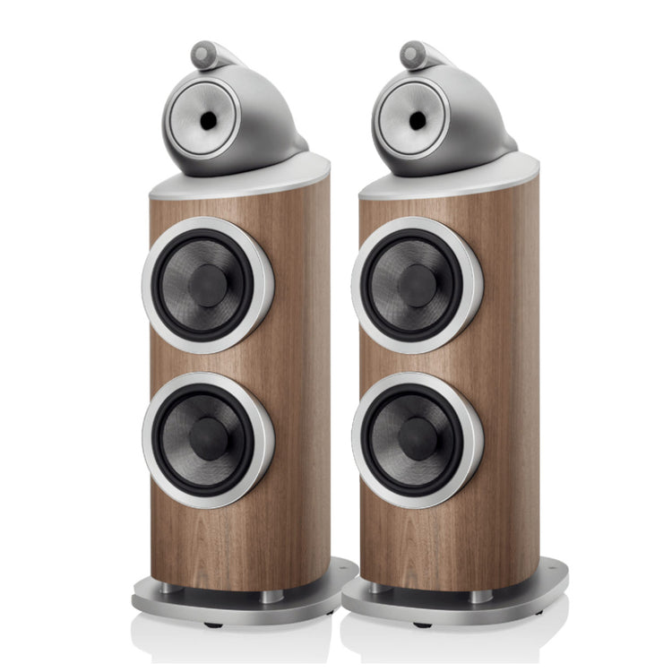 B&W 801 D4 Floorstanding Speaker (Satin Walnut) - Ooberpad India