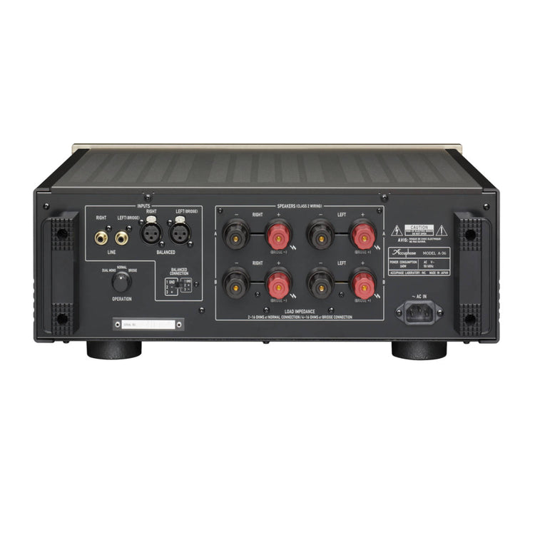 Accuphase A-36: Premium Class-A Stereo Amplifier