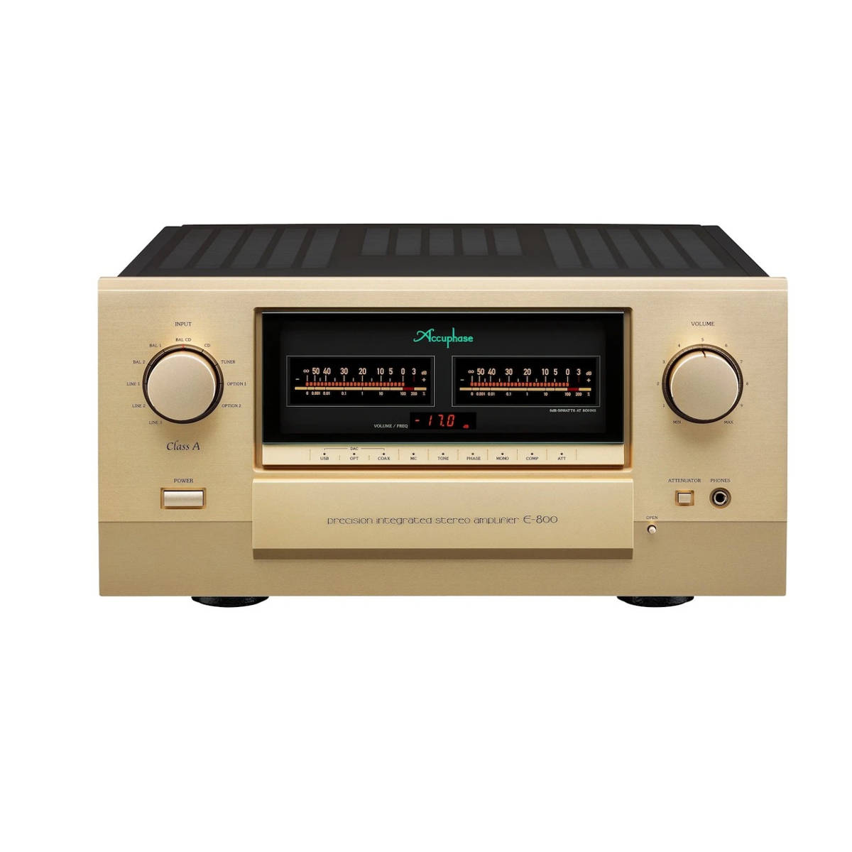 Accuphase E-800 Class-A Precision Integrated Stereo Amplifier - Ooberpad