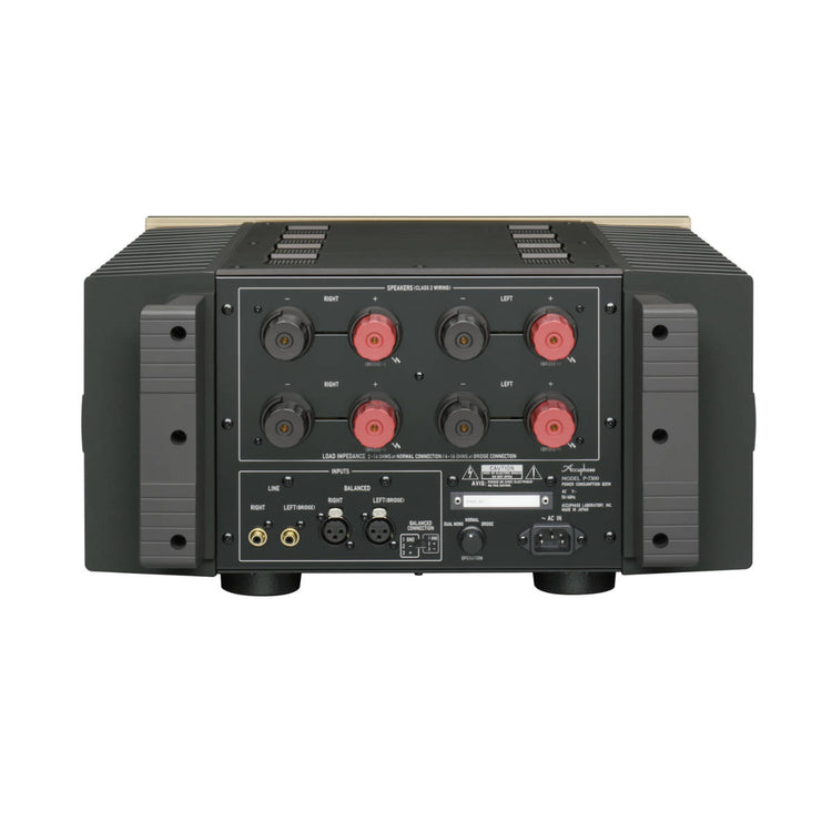 Accuphase P-7300 Stereo Power Amp - Rear View