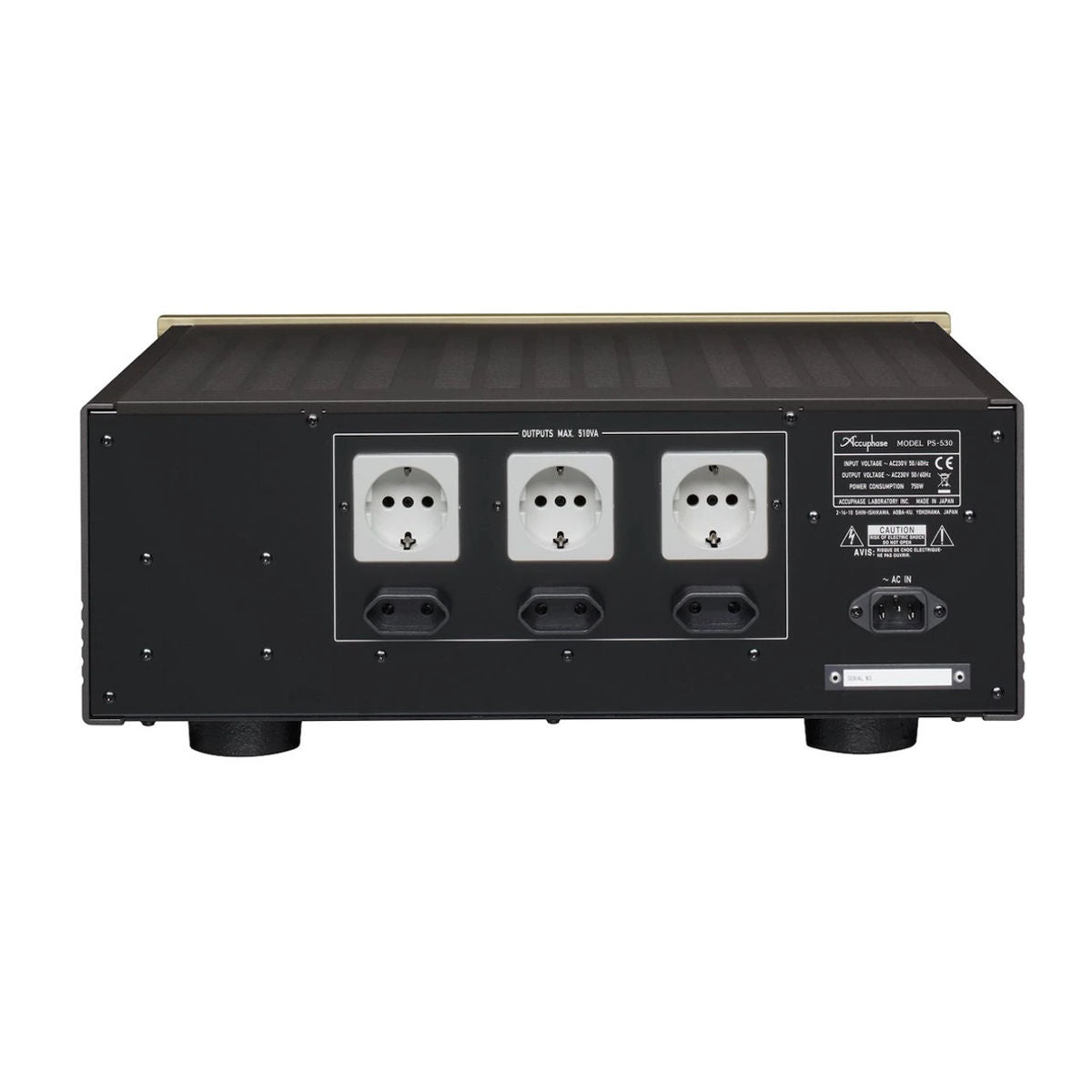 Accuphase PS-530 Clean Power Supply - Rear View