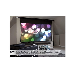Elite Saker Tab-Tension AcousticPro UHD Series Acoustically Transparent Screen (16:9) - Ooberpad India