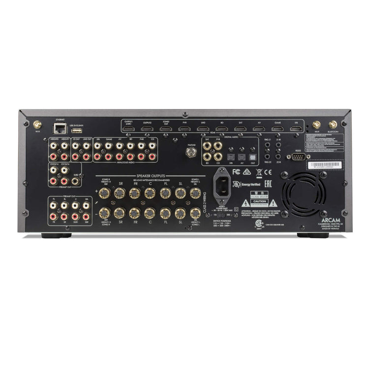 Arcam AVR31 HDMI 2.1 Class G 7.2 ch AV Receiver