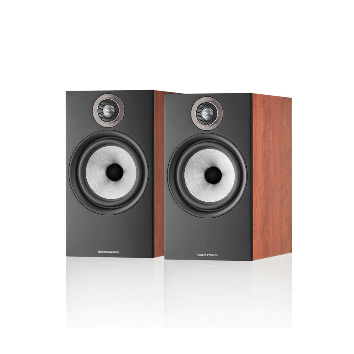 Bowers & Wilkins 606 S2 Anniversary Edition Bookshelf Speaker (Red Cherry) - Ooberpad