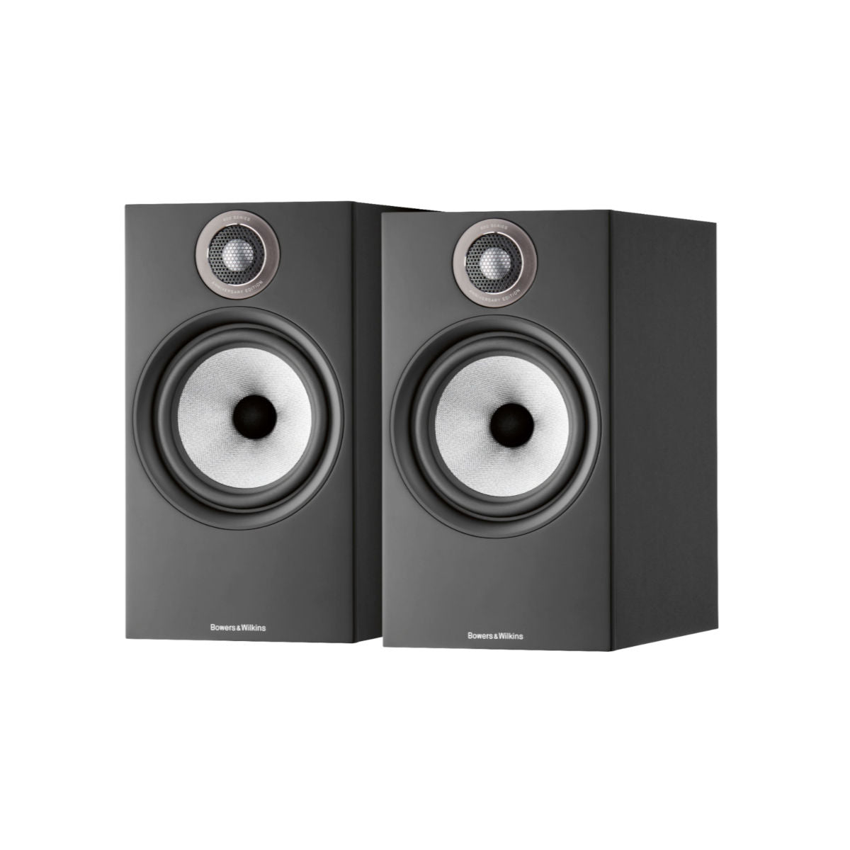 Bowers & Wilkins 606 S2 Anniversary Edition Bookshelf Speaker Black (Pair) - Ooberpad