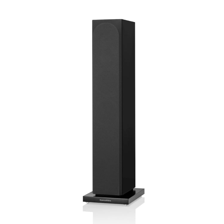 Bowers & Wilkins (B&W) 704 S3 Floorstanding Speaker (Gloss Black) - with grille