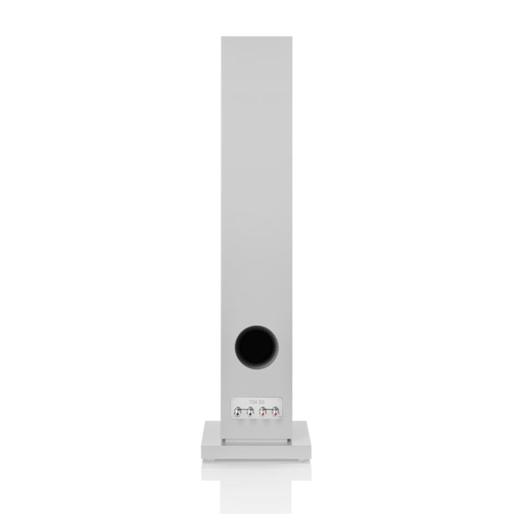 Bowers & Wilkins (B&W) 704 S3 Floorstanding Speaker - Rear View
