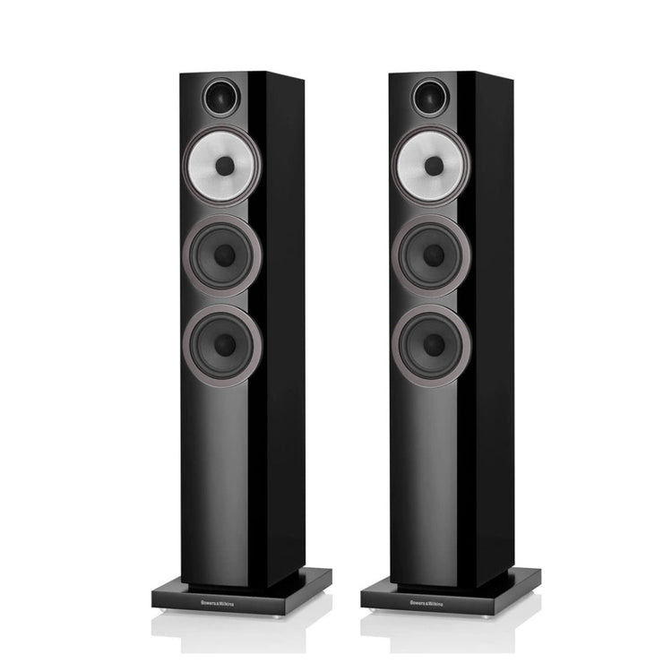 Bowers & Wilkins (B&W) 704 S3 Floorstanding Speaker (Gloss Black) - Ooberpad India
