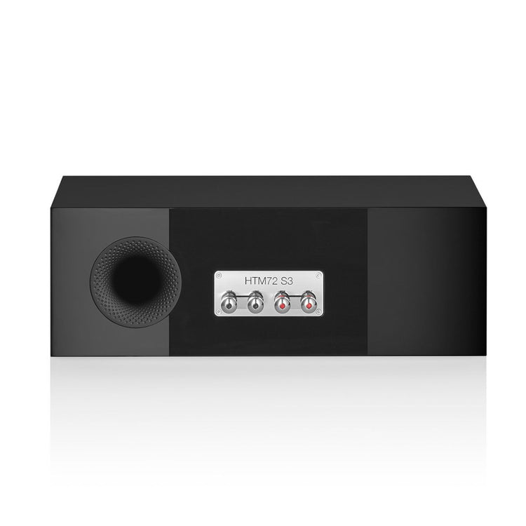 Bowers & Wilkins (B&W) HTM72 S3 Center Channel Speaker - Rear View
