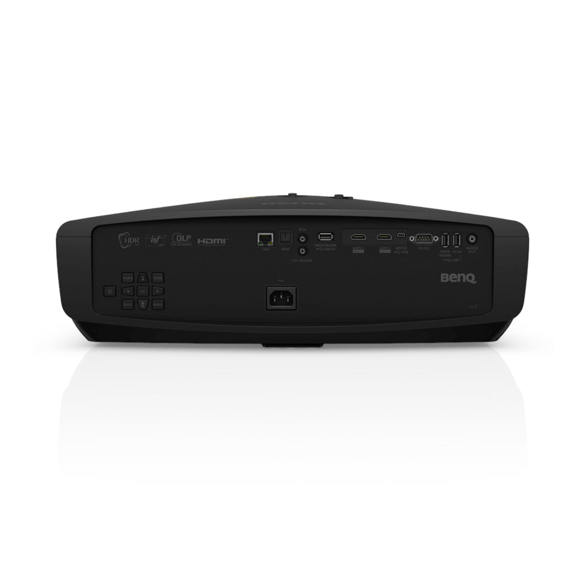 BenQ W5700 4K HDR CinePrime Projector - Rear View
